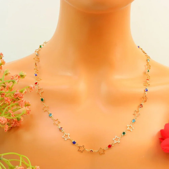 "New Beautiful Design Necklace Chain for Women/Girls, Gift, N531 - Picture 9 of 10